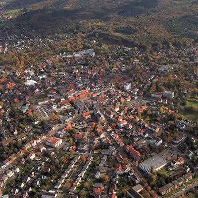 Bild vergrößern: Lbbecke von oben