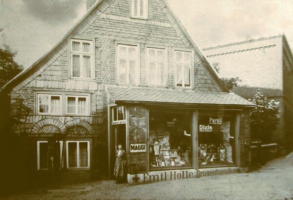 Drogerie Holle, Bergertorstrae, 1925